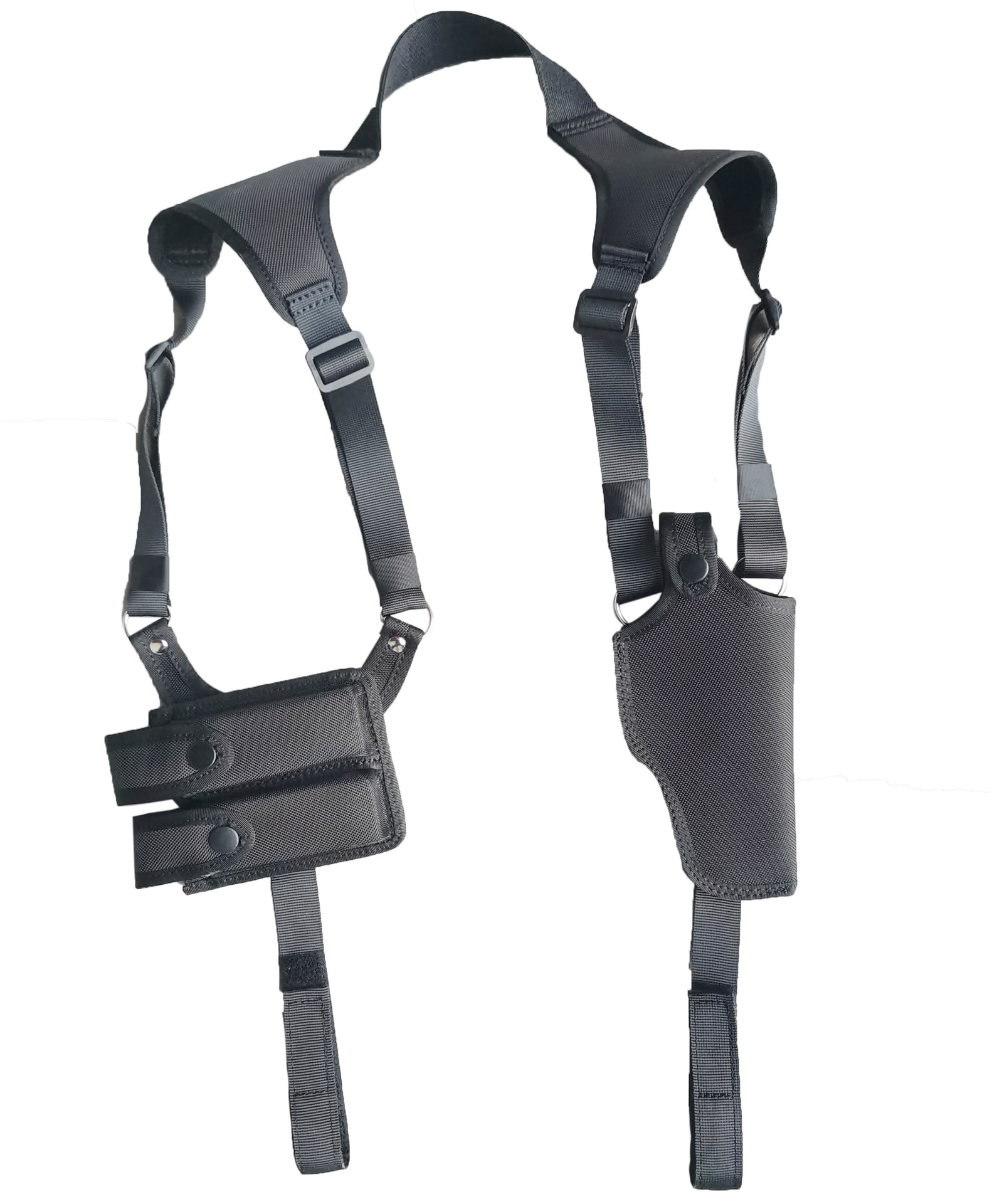 水平拔枪左右手枪套跨现货直销隐形 牛津布腋下92式战术枪套