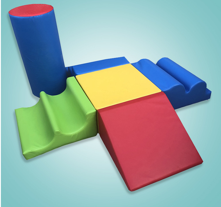 早教中心感统教具幼儿园感统玩具儿童体能训练训练组合软包玩具