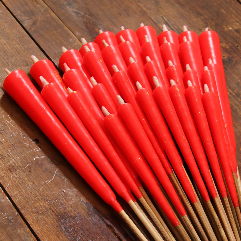 红蜡烛清明竹签尖头小蜡烛家用香烛供佛灯酥油油灯灯芯草拜佛
