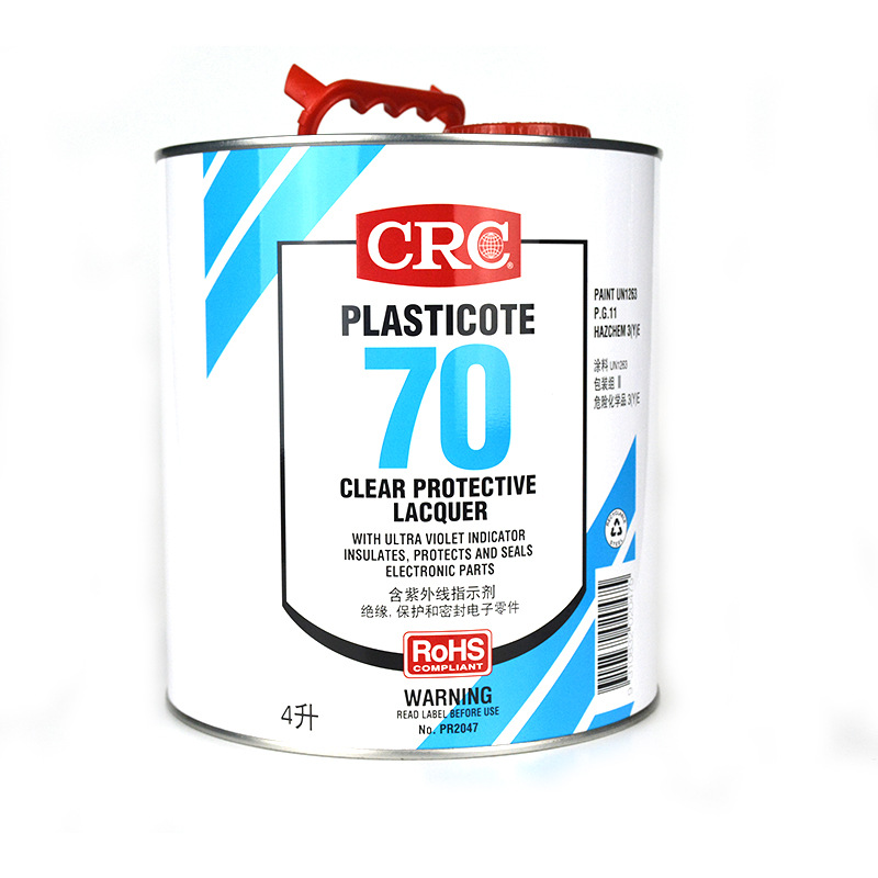 美国CRC希安斯PR2047透明保护漆线路板绝缘剂PCB板漆4L防锈润滑剂