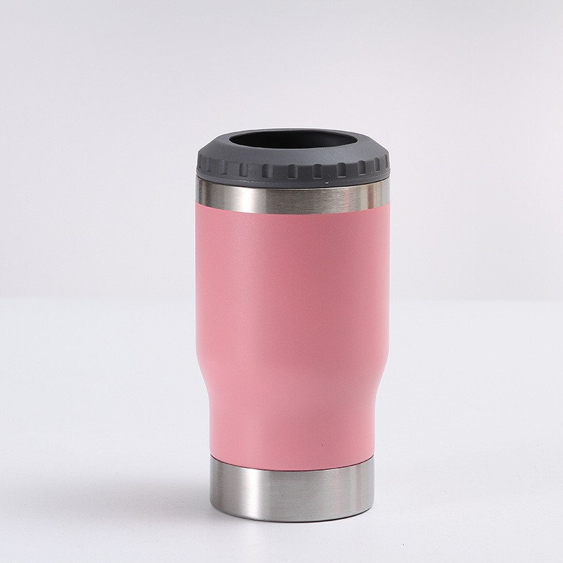 14Oz Stainless Steel Cooling Tank Double-Layer Vacuum Cooling Coke Can Multi-Purpose Beer Vacuum Cup Wholesale