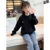 girl sweater Autumn and winter new pattern children Sweater girl Versatile CUHK Long sleeve T-shirts Base coat