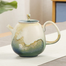 陶瓷茶壶单个家用大号创意日式复古粗陶功夫茶具过滤泡茶器小单壶