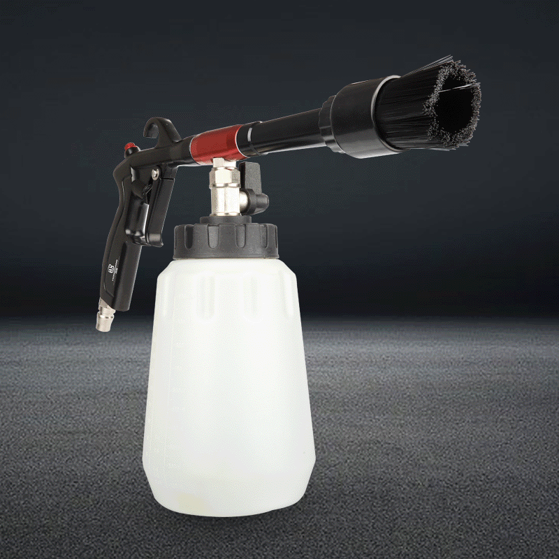 龙卷风内饰清洗枪洗车店喷壶汽车美容气动工具顶棚发动机舱清洗枪