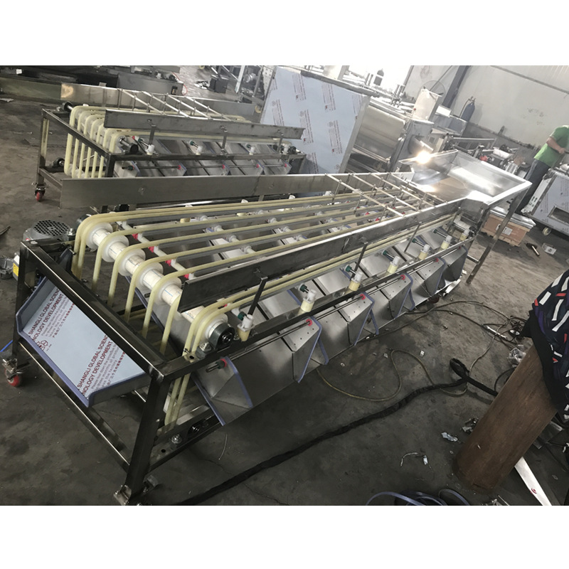 圣女果滚杠式分级机 果蔬选果机 番茄分选筛选机械 西红柿分级机