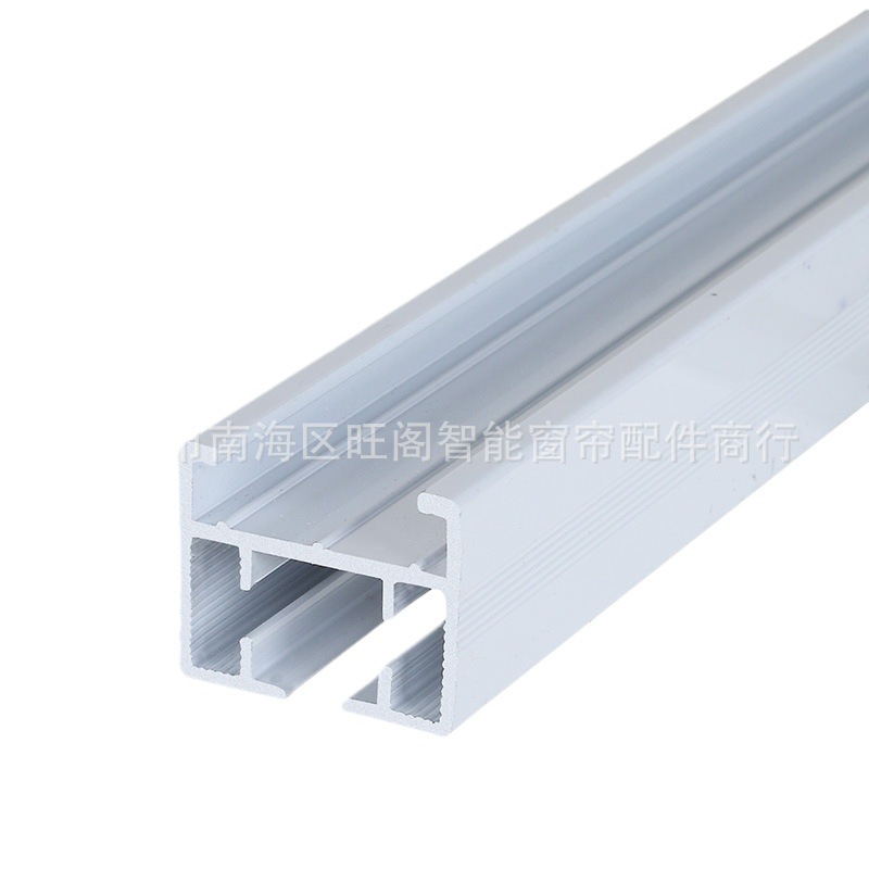 电动窗帘轨道佳丽斯导轨窗帘杆静音电泳直轨1.