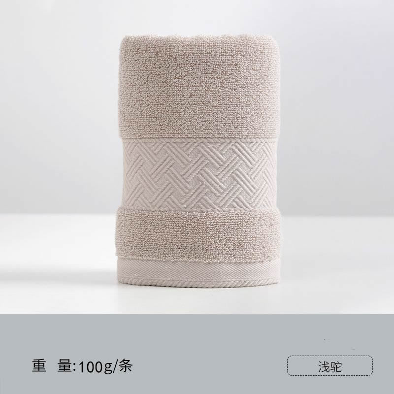 Thickened 32-Strand Xinjiang Cotton Men's and Women's Towel Face Washing Pure Cotton Adult Home Use Absorbent Face Towel 34*74 Cotton Bath