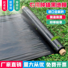 李建农用加厚黑色地膜除草膜薄膜果树果园蔬菜大棚草莓专用银黑地