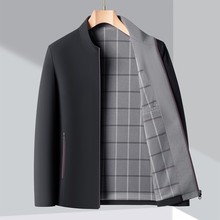 2月zara正品国内代购1538/369 1538369 男士2色撞色领口夹克外套