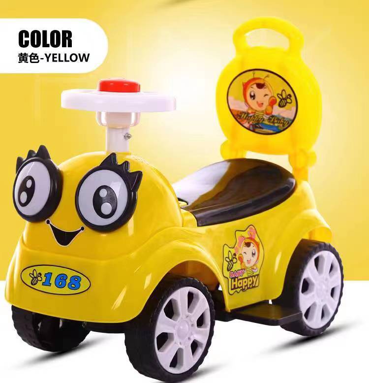 Children's Toy Car Can Sit Scooter Luge Swing Car with Music Perambulator for Baby Car Children's Car