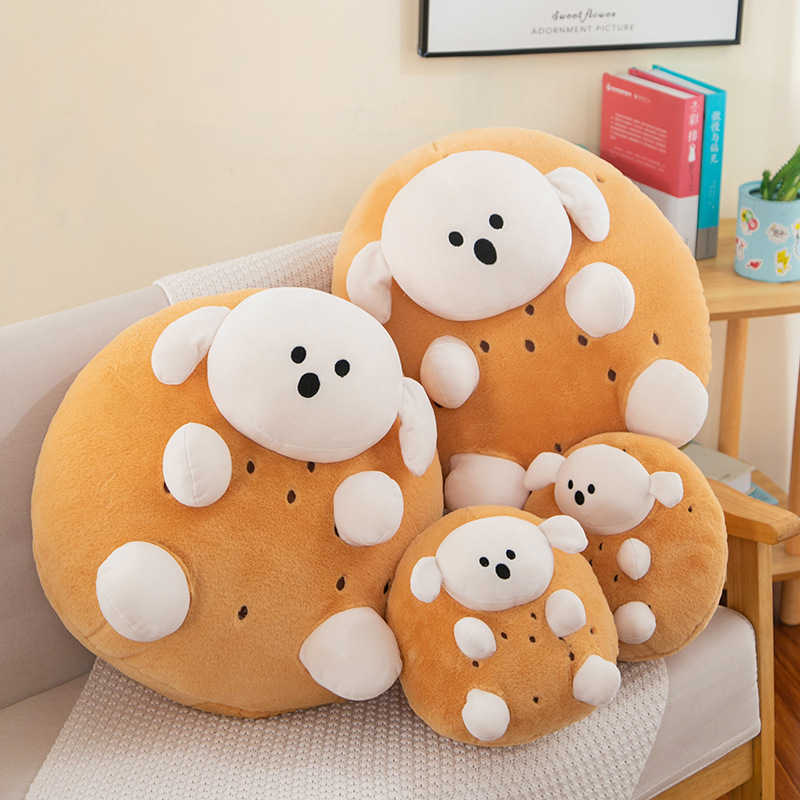 Creative Funny Potato Dog Doll Plush Toy for Girls Bed Pillow Child Comforter Toy Personality Gift