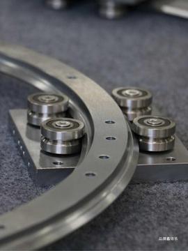 44重载高速t型环形齿轮圆弧滚轮导轨滑块轨道输送循环工业线