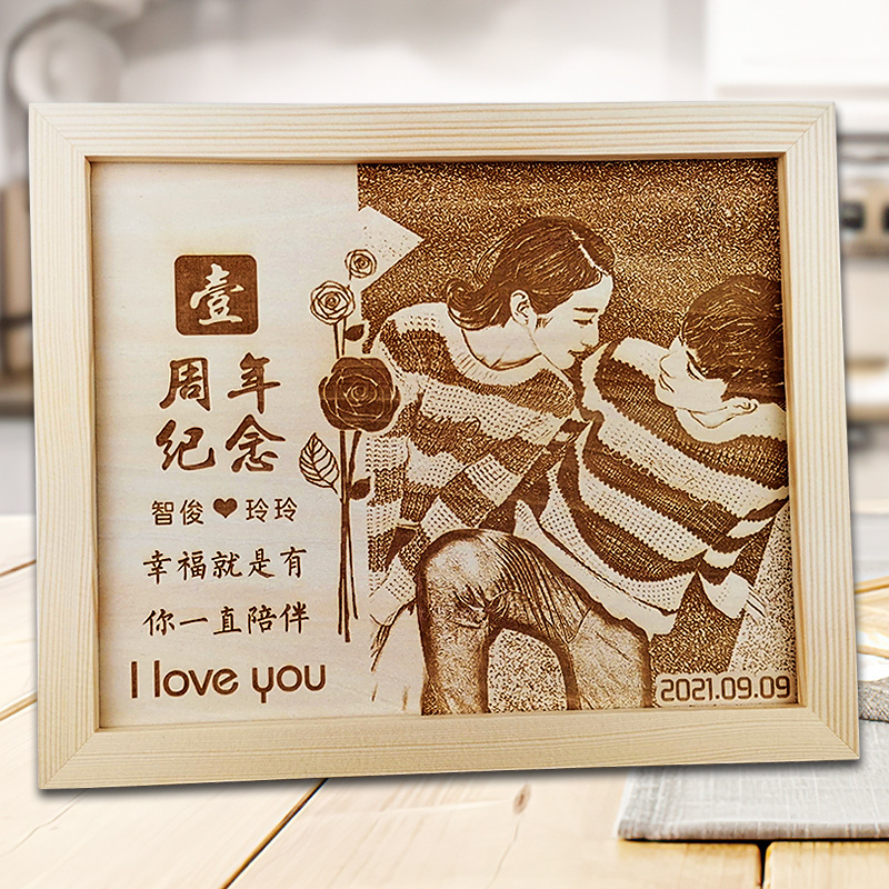 结婚纪念日礼物送老公老婆男友生日100天情侣一周年女生纪念意义