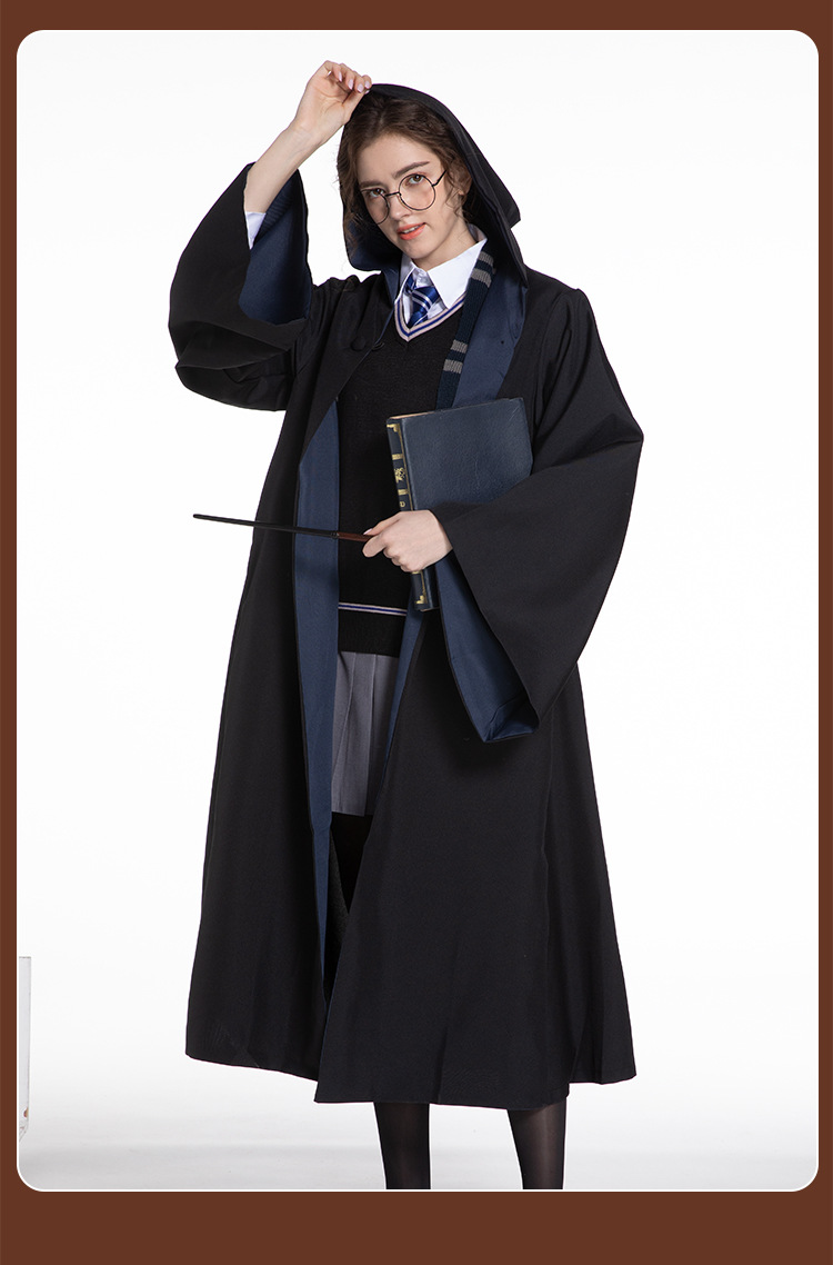 正版哈利波特魔法袍usj联名同款服装cosplay万圣节巫师袍斗篷现货