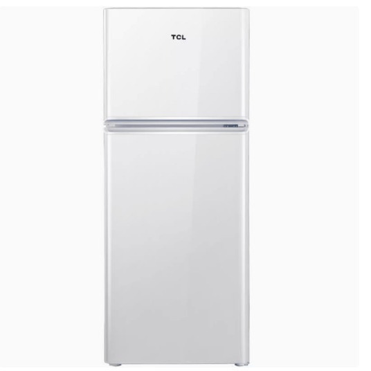 120升小型双门电冰箱 led照明迷你节能 静音小冰箱bcd-120c-阿里巴巴