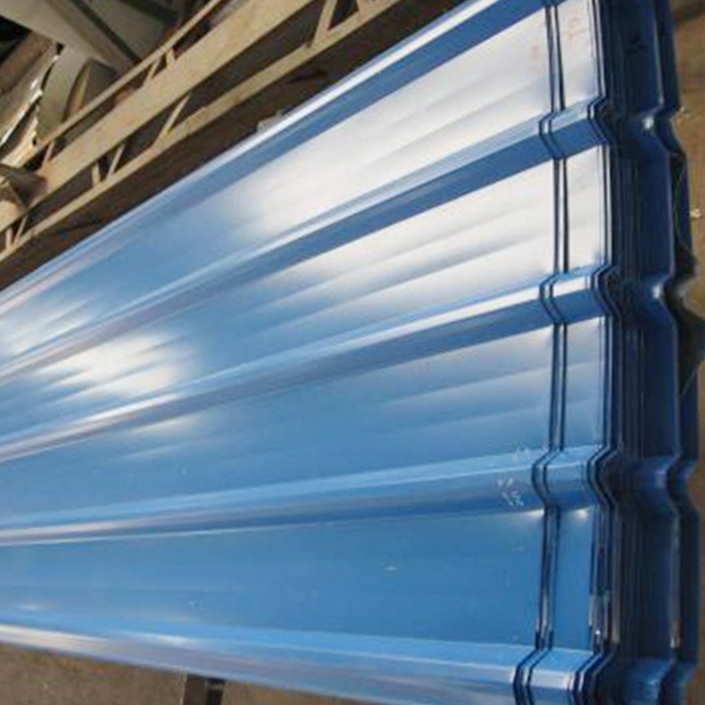 现货彩钢瓦波浪瓦 房顶隔热防水合成树脂雨棚加厚厂房顶波浪板