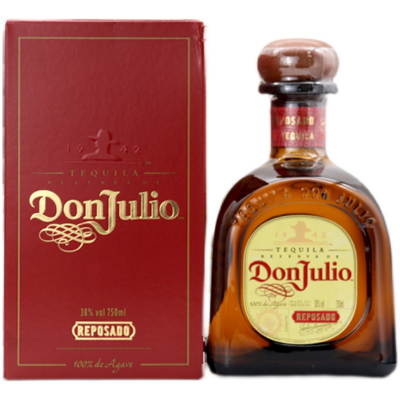 唐胡里奥珍藏金标龙舌兰酒 donjulio reposado 墨西哥特基拉洋酒