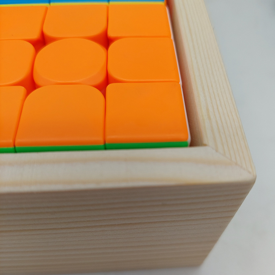 益智逗 3x3魔方拼图木盒子6x6木盒 图案册