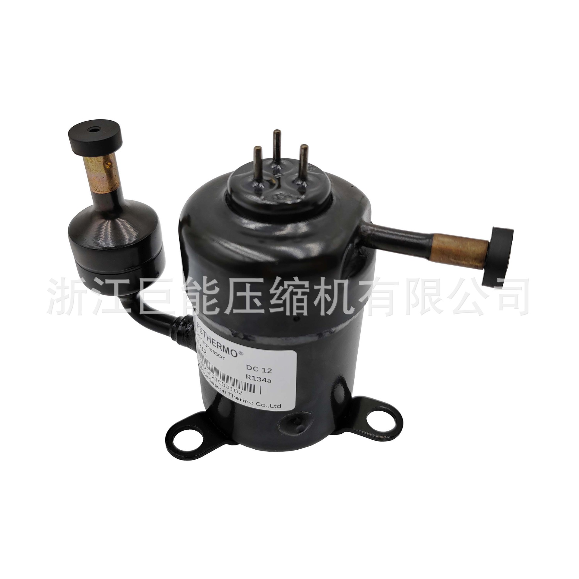 0成交0台dc 24v微型旋转式空调压缩机电子冷却系统小型压缩机r134a