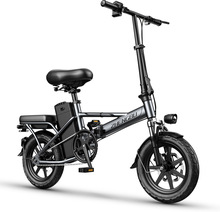 正步新款折叠电动自行车 国标小型代驾助力代步男女士迷你电瓶车