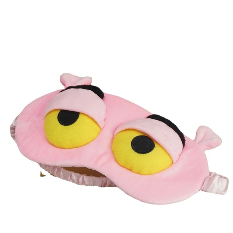 Cross-Border Weird Facial Expression Eye Mask Lunch Break Big Eye Ball Sleep Special Breathable Shading Eye Mask Ice Bag Hot Compress Cold Compress