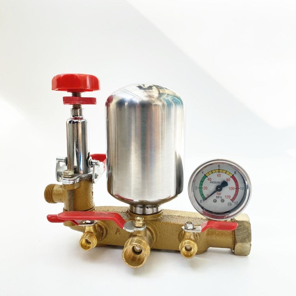 农用高压三缸柱塞泵打药机喷雾器泵头配件曲轴箱缸体气室座总成