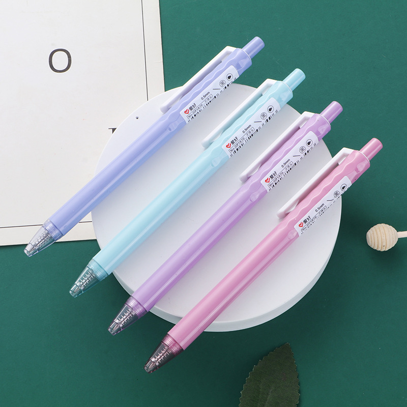 5mm子弹头黑色学生办公用品签字考试笔