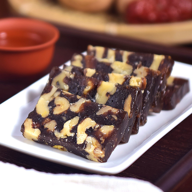 老香斋南枣核桃糕红枣糕枣泥核桃糕软糖糕片点心小吃零食休闲食品