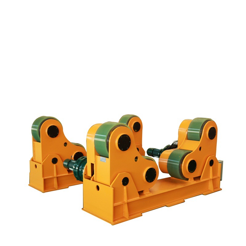 北京时代自调式滚轮架100t 聚氨酯滚轮 耐磨耐高温焊接滚轮架