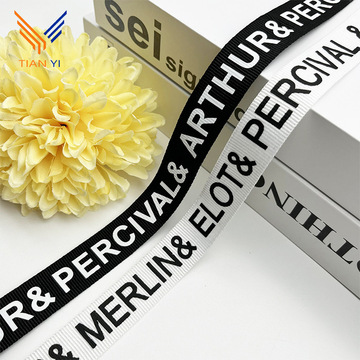 2cm新款字母印花织带家纺童装鞋帽卫衣裤边侧边条服装辅料现货