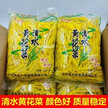 清水黄花菜含水5斤凉拌菜麻辣烫火锅非干货金针菜商用食材整箱