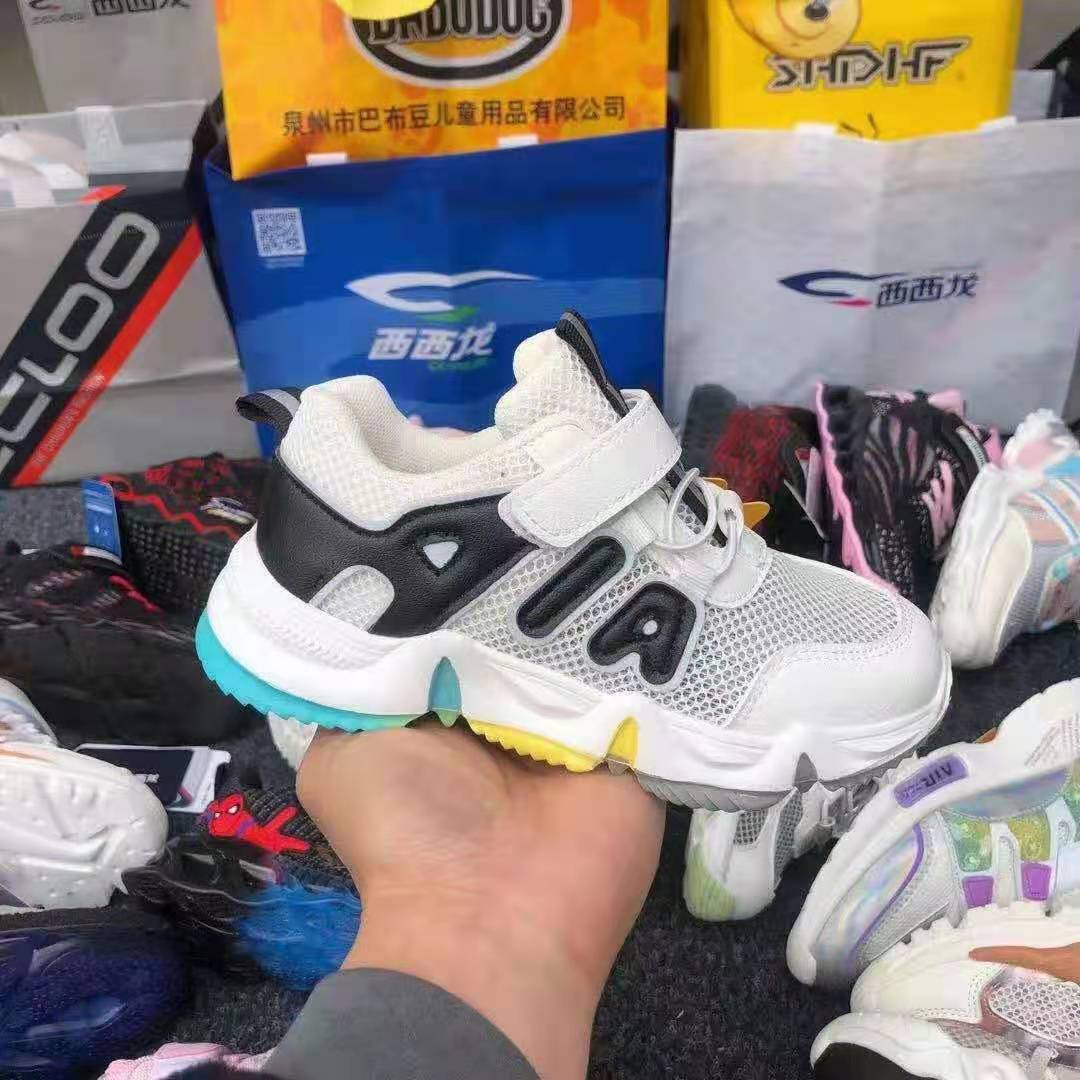 一线品牌童鞋运动鞋一手尾货货源批发库存鞋电商货源低价清仓处理