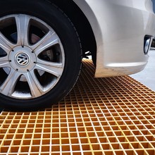 洗车房专用新型玻璃钢排水格栅 抗压玻璃钢格栅洗车房地沟网格板