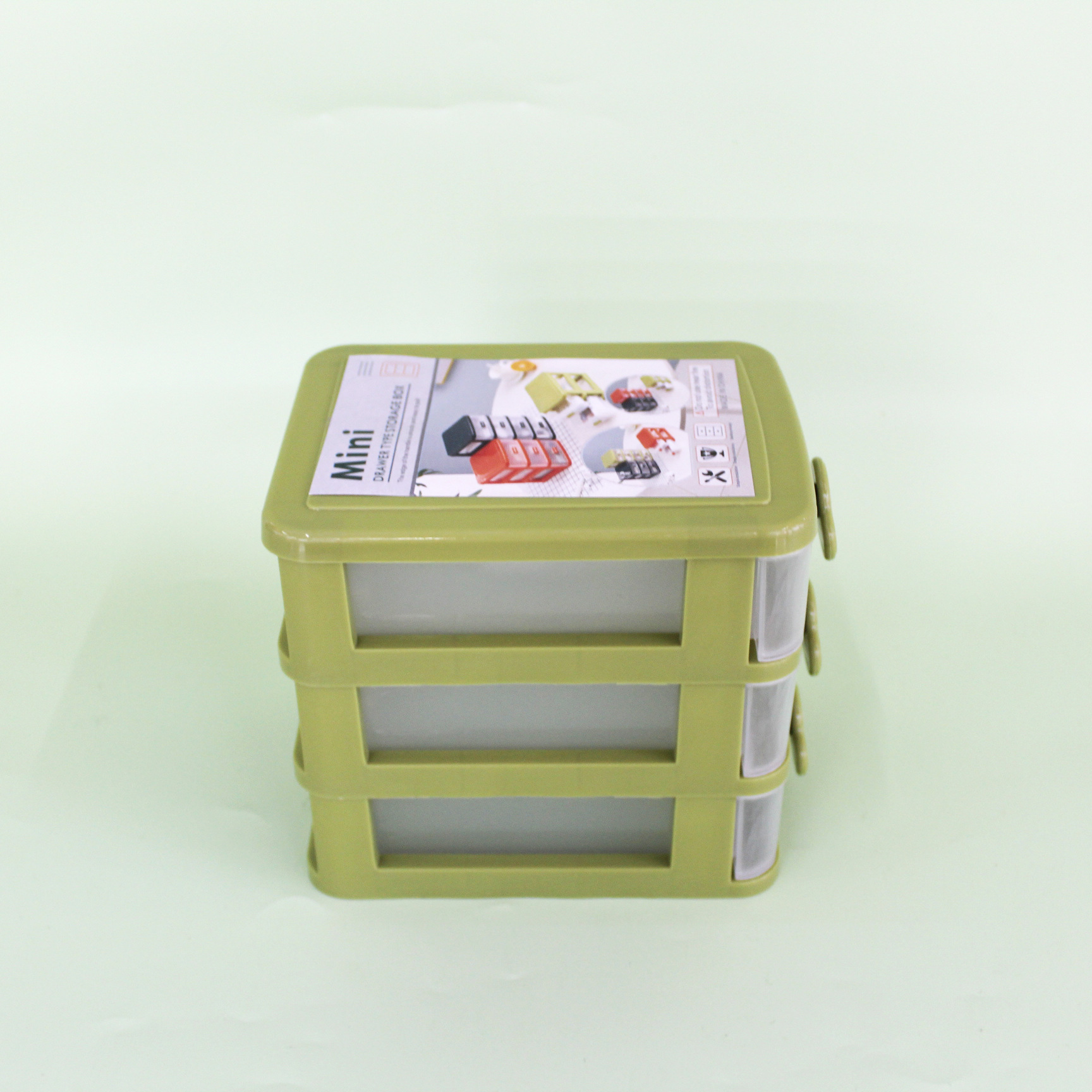 Drawer Storage Box Plastic Small Drawer Office Desktop Cosmetics Decoration Parts