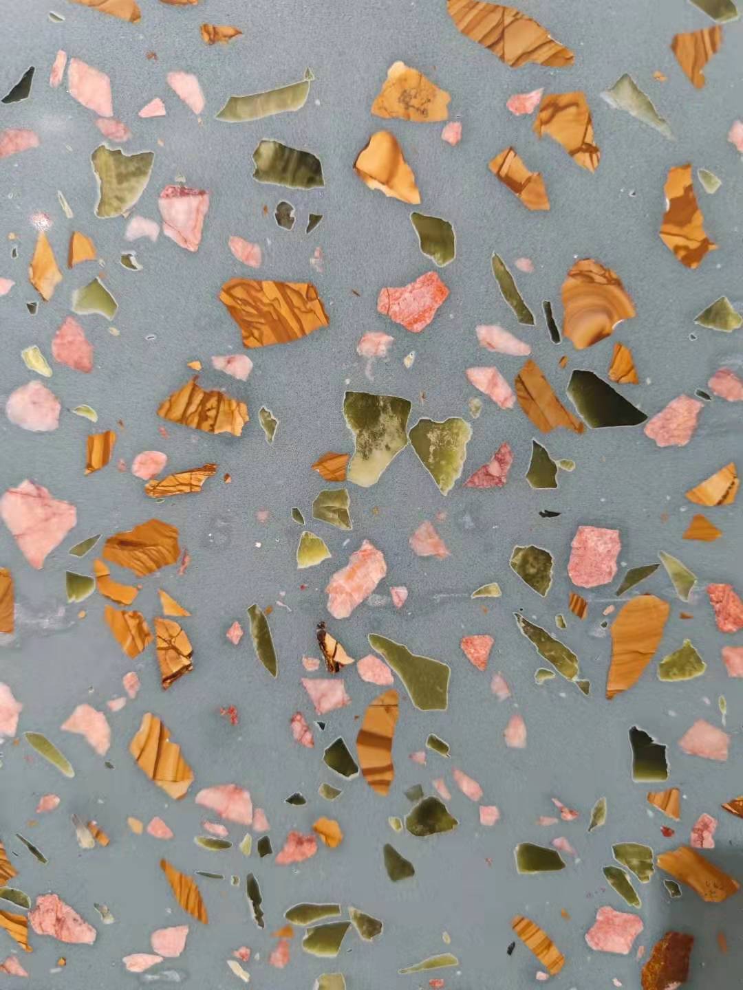 白色水磨石子五彩石子水磨石子灰色石子水磨石 水磨石骨料