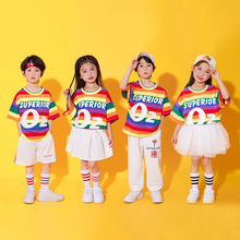 六一儿童表演服舞蹈分体班服小学生啦啦队服装幼儿园大合唱演出服