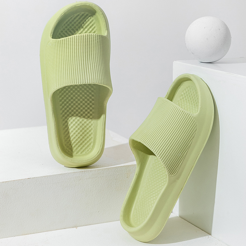 Home Slippers for Women Non-Slip Deodorant Home Summer Soft Bottom Bathroom Sandals Wholesale Couple Indoor Slippers for Men