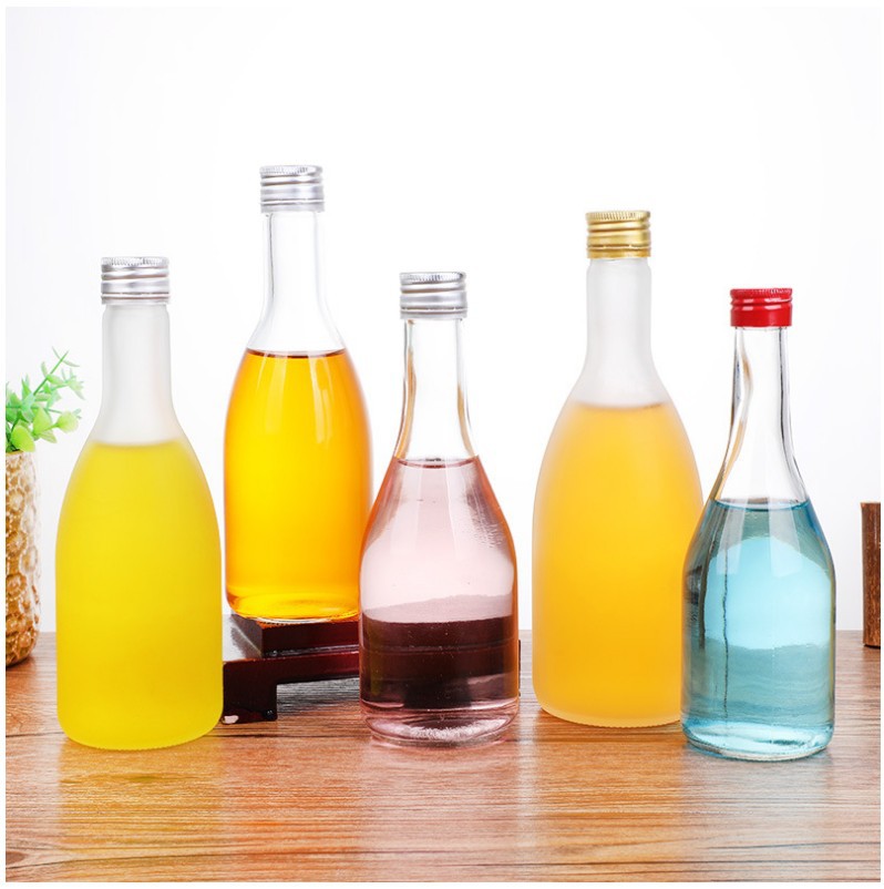 玻璃水果饮料瓶