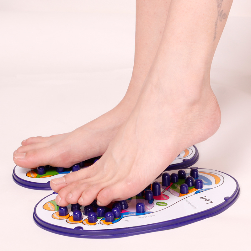 跨境新品 日韩脚底按摩器穴位指压板脚踩式足底按摩板垫子