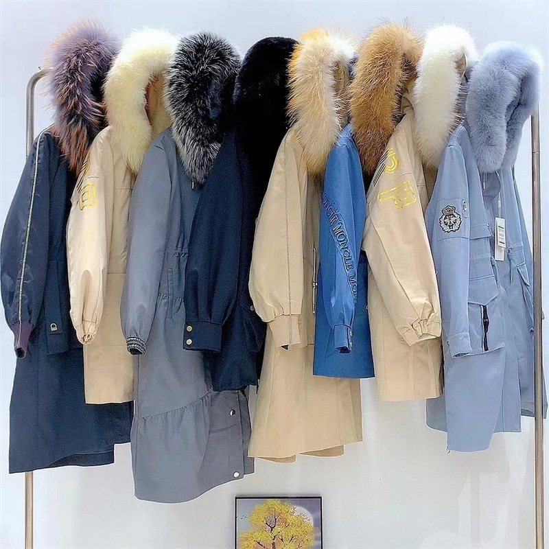 法国大山羽绒服女装清货衣服乐町品牌折扣女装广州十三行一手货源