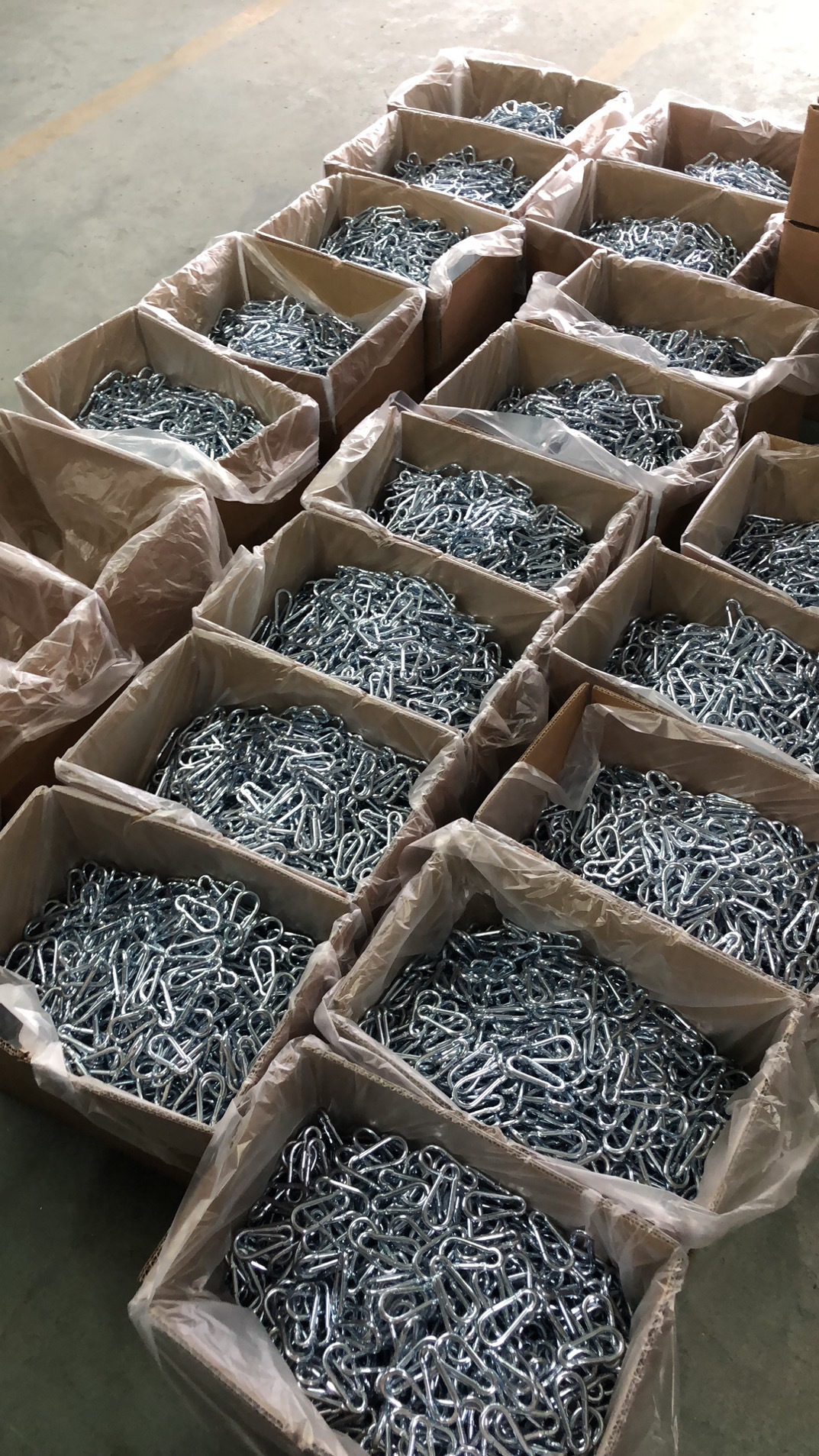 6号铁登山扣葫芦形镀锌弹簧扣深圳登山扣厂家