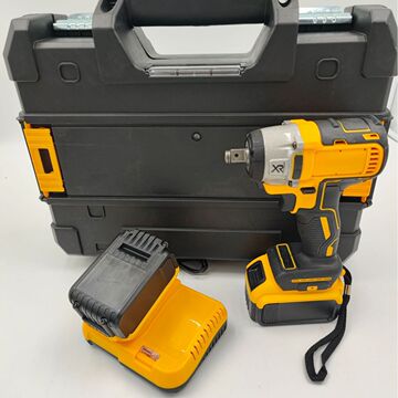 外贸dw冲击扳手电动扳手锂电无刷风炮架子工轮胎紧固源头厂家直发