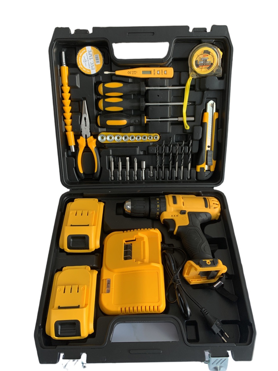 电起子锂电池充电手电钻多功能电动螺丝刀家用工具 手电钻