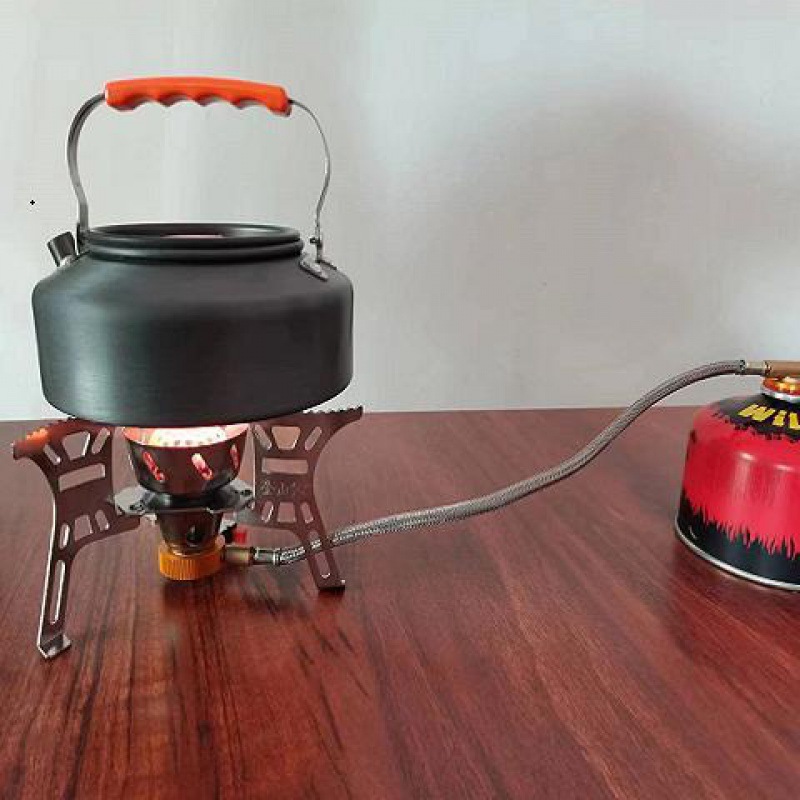 露营装备户外炉头防风便携迷你灶炉具野营炉头烧烤炉猛火炉子套装