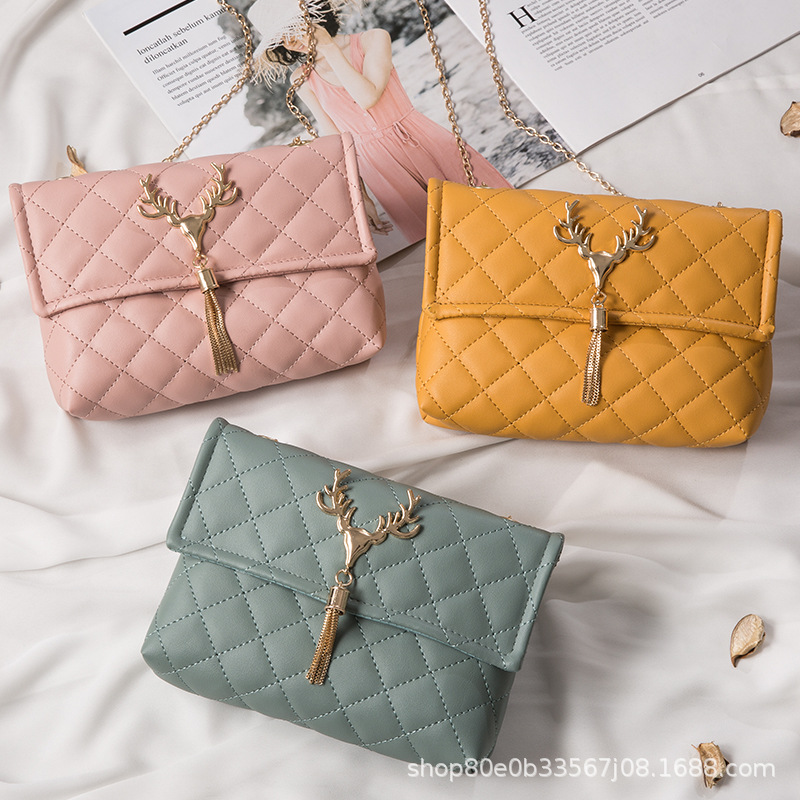 Women's Korean-Style Shoulder Bag Women's Bag Bag Bag Bag Foreign Trade Fashionable Bag Women's Small Square Bag