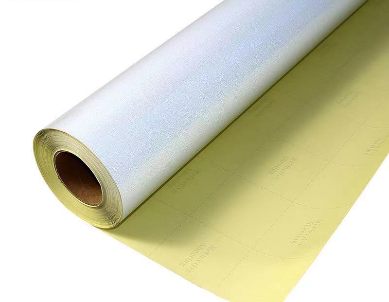 pvc可喷绘反光膜反光贴膜车贴弱溶剂uv打印广告刻字交通标志膜