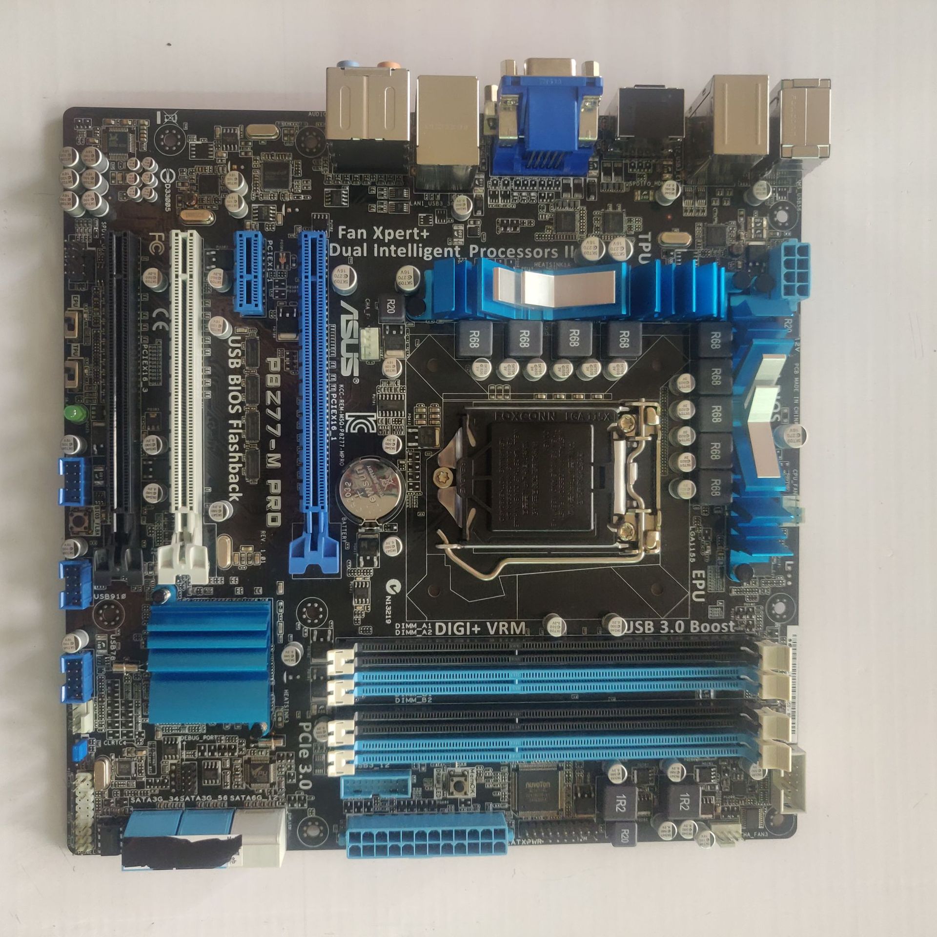 适用 p8z77-m pro z77 m-atx小板1155针台式机集成超频主板