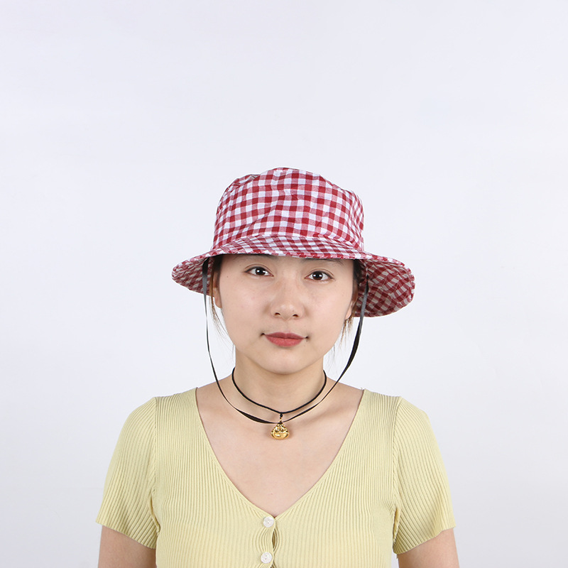 Rounded Hat Women's Sunshade Fishing Small Master Cap Climbing Hat Outdoor Bucket Hat Factory in Stock Wholesale