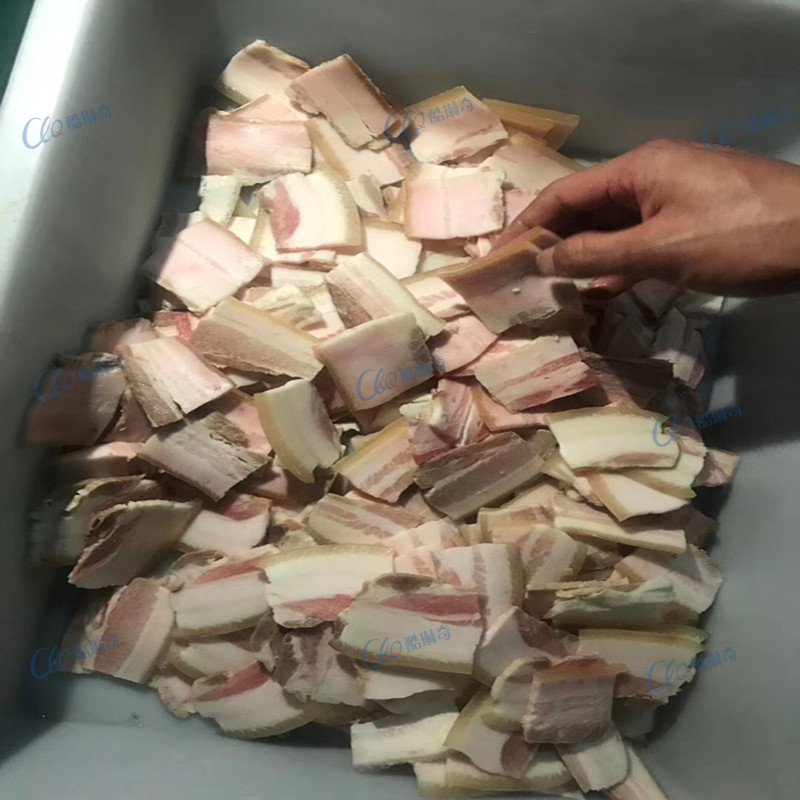 新型380v切肉片厂家传动式腊肉肉片 新鲜肉 冷冻肉切片机厂家制作