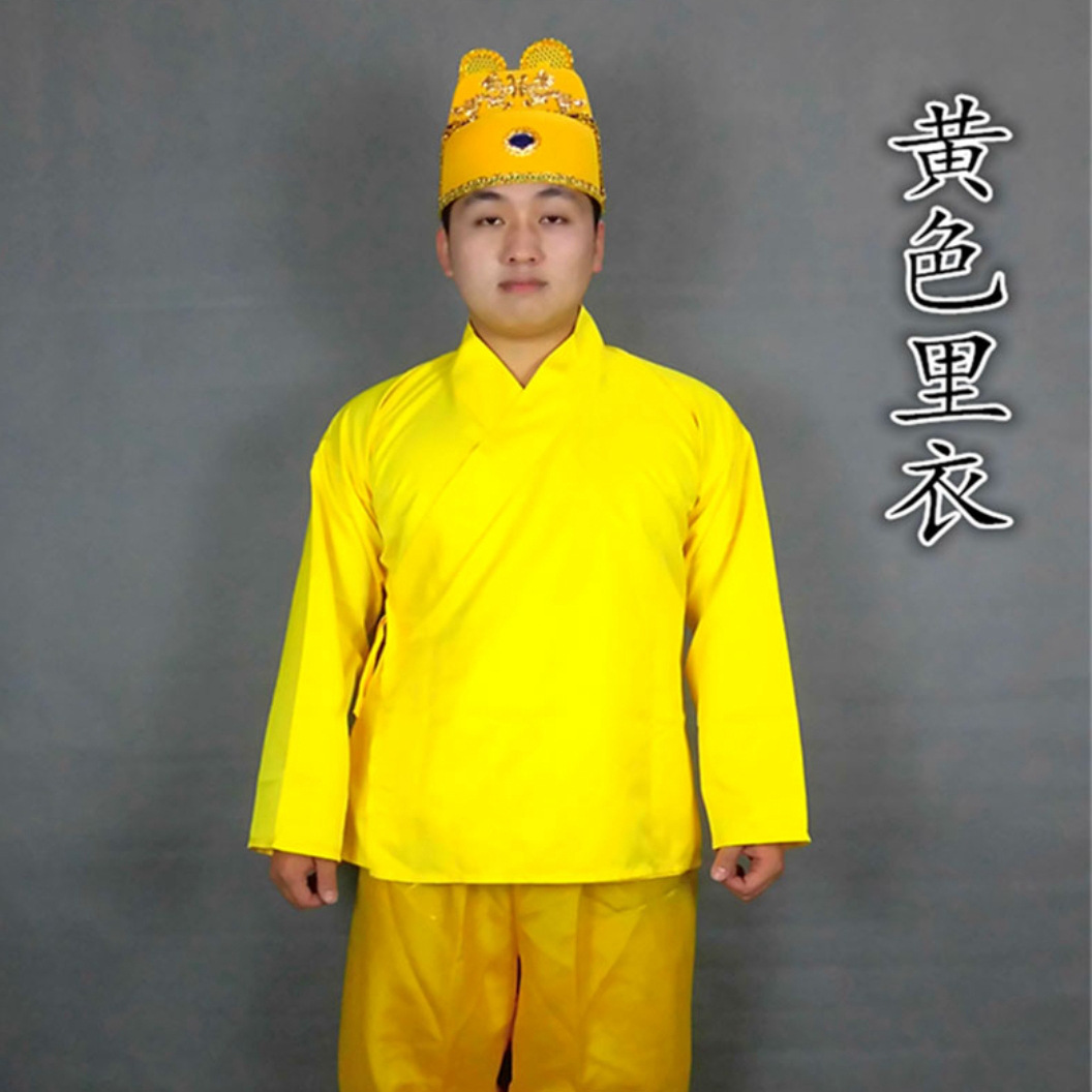 古代监狱装囚犯汉服男囚服睡衣汉唐宋明清朝古装交领中衣中裤打底